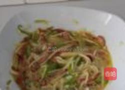 土豆青椒火腿饼的做法图解3