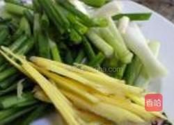 膏蟹炒韩国年糕的做法图解2