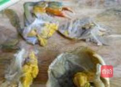 膏蟹炒韩国年糕的做法图解3