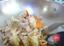 膏蟹炒韩国年糕的做法图解9