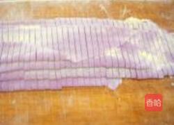手擀紫薯面的做法图解12