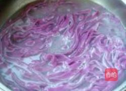 手擀紫薯面的做法图解14