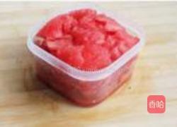 西瓜砂冰的做法图解4