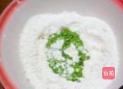 菠菜芝麻小饼的做法图解2