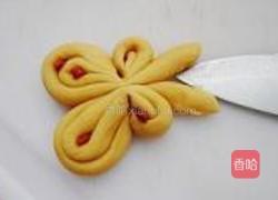 南瓜枸杞蝴蝶卷的做法图解9
