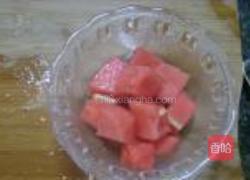西瓜酸奶的做法图解3