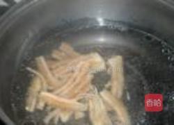 菠菜牛肚面的做法图解5