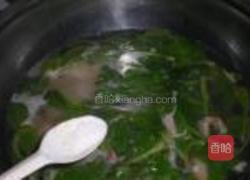 菠菜牛肚面的做法图解8
