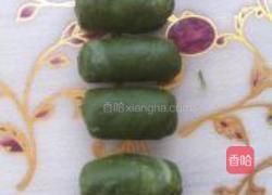 抹茶红豆酥的做法图解14