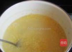 栀子花枸杞小米粥的做法图解5