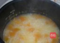南瓜奶酪小米粥的做法图解6