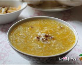 南瓜小米茨实粥