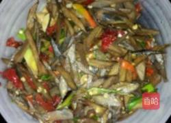 爆炒牛蒡咸菜的做法图解4