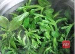 凉拌田七菜的做法图解1