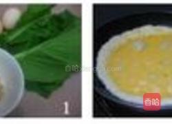 香辣芥菜炒鸡蛋的做法图解1