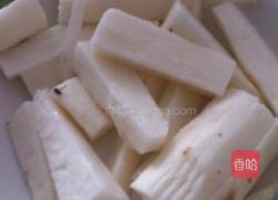 黑胡椒山药的做法图解1