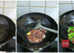 青豆炒腊肉的做法图解3