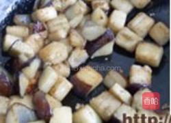 豆豉鲮鱼烧茄子的做法图解3