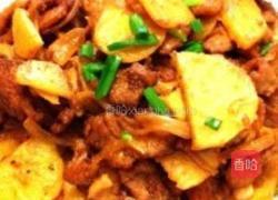 干烧土豆里脊片的做法图解6