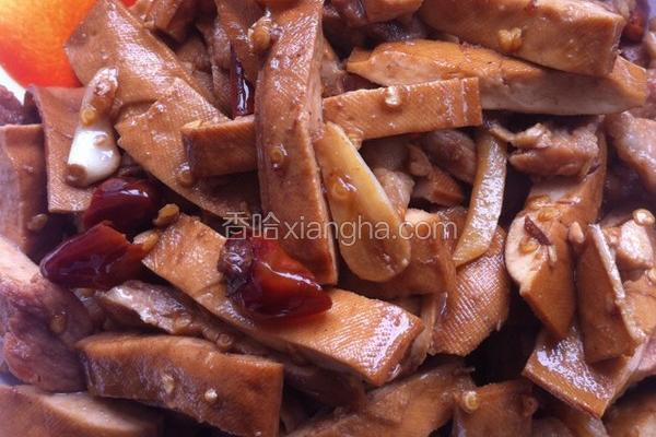 五花肉香干煲