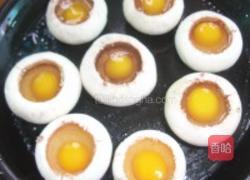 焗烤口蘑鹌鹑蛋的做法图解4