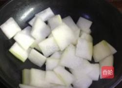 瑶柱鲍汁炒冬瓜的做法图解2