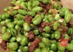 烂肉青豆的做法图解3