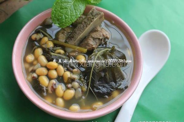 双豆桑叶骨头汤