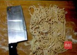 西红柿茄子打卤手擀面的做法图解8