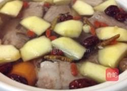 虫草苹果排骨汤的做法图解2