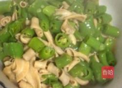 青椒鸭肠的做法图解3