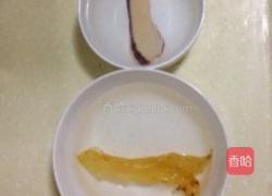 花胶响锣海底椰美容汤（两人份）的做法图解1