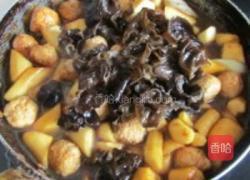 红烧山药鸡肉丸的做法图解10