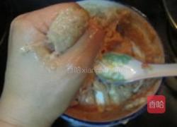 红烧山药鸡肉丸的做法图解4