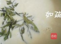 亚麻子豆浆的做法图解1