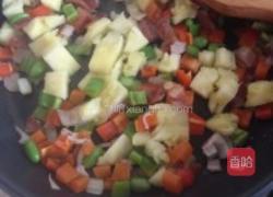 彩椒菠萝焗饭的做法图解3