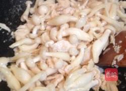 鸡肉炒腿菇的做法图解3