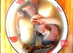 养胃健脾淮山红菇煲猪肚的做法图解5