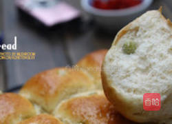 中种全麦青豆小排包的做法图解5