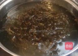 凉拌核桃花的做法图解2