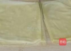 鸡汁荠菜百叶包的做法图解1