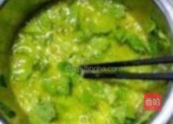 芹菜虾皮炒鸡蛋的做法图解3