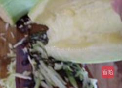 倭瓜虾皮素馅饼的做法图解3