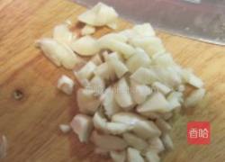 九层塔炒蟹肉的做法图解3