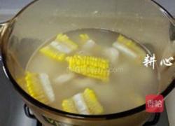 粟米马蹄排骨汤的做法图解4