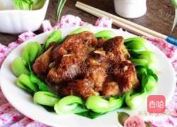 猴头菇扒油菜心的做法图解13