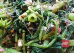 陈醋果仁菠菜的做法图解6