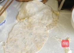 虾米葱油饼的做法图解3