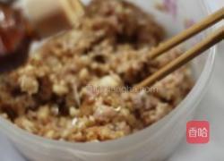 荸荠馅肉饼的做法图解6
