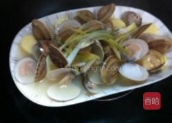 鸡蛋豆腐蒸文蛤的做法图解5